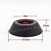Odoria Black Round Dimple Blocks for Basketball Football Volleyball Softball Bowling BallPedestal Display Stand Holder