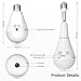 Wireless Security Bulb Camera, FirstPower 960P Home Security Surveillance Camera 360 Panoramic IP Camera with Night Vision Two Way Talking Motion Detection for Android iOS Phone