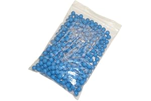 BVYY 250 Police Training .43 Caliber 11mm Paintballs Sky Blue Kingman Chaser Eraser rap4 Guns