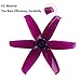 12pcs Gemfan 4052 4 inch 3-Blade Propellers Props Triblade CW CCW Propeller for 2205 2206 2207 Brushless Motor and 160 180 210 220 230 260 FPV Drone Racing Quadcopter Frame Kit by Crazepony (Purple)