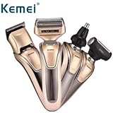 Kemei Barbeador Elétrico Aparador de Pelos 4 em 1 mod. km 1622