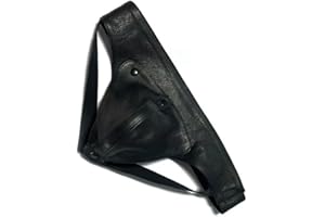 Leatherotics Jock Strap- Soft and Supple Leather Mens Thong Underwear - Leather Lingerie for Men - 027
