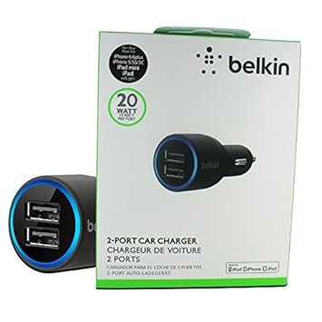 Belkin Dual Usb Car Charger Amazon In Electronics