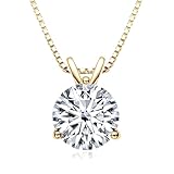 DYUNQ 1-3 CT Moissanite Necklace for