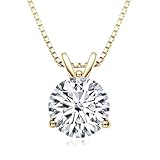 DYUNQ 1-3 CT Moissanite Necklace for