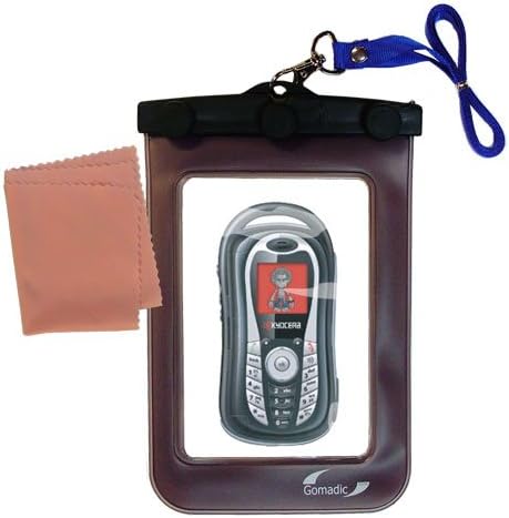 underwater case for the Kyocera Strobe - weather and waterproof case safely protects against the elements