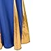 Girl Praise Dance Circle Dress Christian Bell Long Sleeves Liturgical Loose Costume Baptism Holy Communion Party Assumption Day Dresses Kids Junior National Day of Prayer Royal Blue+Gold 7-8 Years