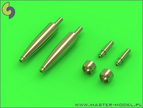 Master 1:48 Spitfire Mk.IXe XVIe Late Hispano 20mm .50 Metal Barrels #AM48103