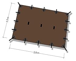 DD Hammocks - DD Tarp S - Coyote Brown