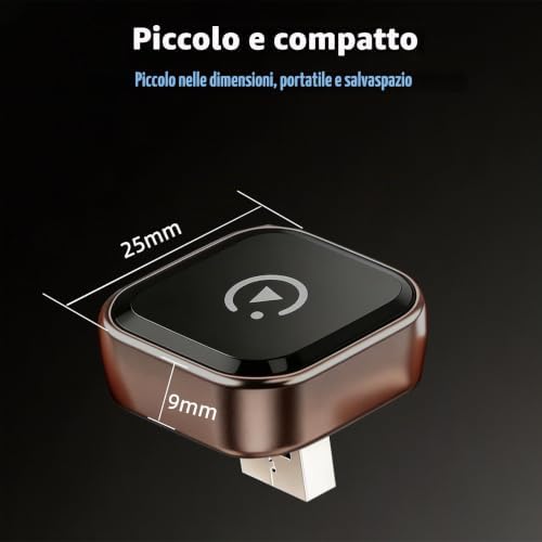 Adattatore Carplay Wireless per iphone, Mini Adattatore Car Play