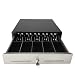 Beelta 16" POS Cash Drawer Stainless Steel Front,Removable Tray,5Bill/5Coin,RJ11 Cable Included,Key Lock,24V,BK1616B primary