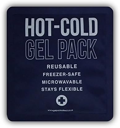 Cryopaq Reusable Hot Cold Gel Packs & Compression Covers (Luxury Gel Pack (13x14cm))