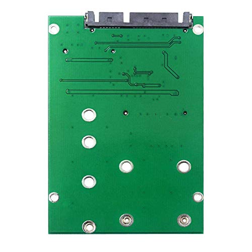 GODSHARK 2-in-1 M.2 NGFF or mSATA SSD to SATA 3.0 Adapter Converter Card, Support Mini SATA Hard Drive or M.2 B Key HDD