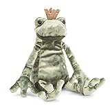 Jellycat Frog Prince Kiss Stuffed Animal, 10 inches