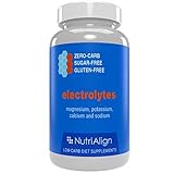 Nutri-Align Electrolytes: Magnesium, Potassium, Calcium, Sodium. Maintain Healthy Electrolytes Balance for Smooth Keto Adaptation. Sugar-Free, Gluten-Free, Zero-carb. 90 Capsules.