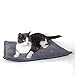 Pet Magasin Self Warming Pet Pad Set of 2 Indoor Heating & Cooling Soft Pet Bed Mats for Cats and Dogs Gray (Small 17