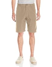 Wrangler Men's Authentics Performance Side Elastic Utility Short, Desert Sand, 38