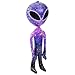 Alien Inflatable Toys for Boys and Girls | 3 Pack, 36 Inch, 1 Green, 1 Galaxy, 1 Red | Great for Birthday Party Favors or Decoration, Halloween, Gags or Practical Jokes | Novelty Toys