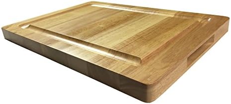 EcoFriendly Wood Extra Large Thick Cutting Board Hardwood for Chopping and Carving