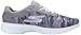 Skechers Performance Women's Go Walk 4 Motion Walking Shoe, Gray/Purple, 9 M US