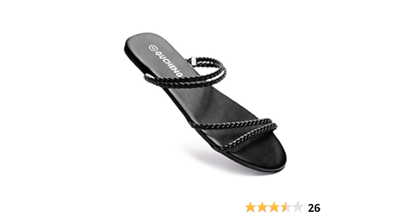 latest flat slippers for ladies