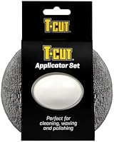 T-Cut Wax Applicator Set with Handle – Microfiber & Foam Pads, Reusable view 2