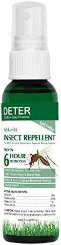 Deter Natural Insect Repellent 2-Ounce Pump Spray