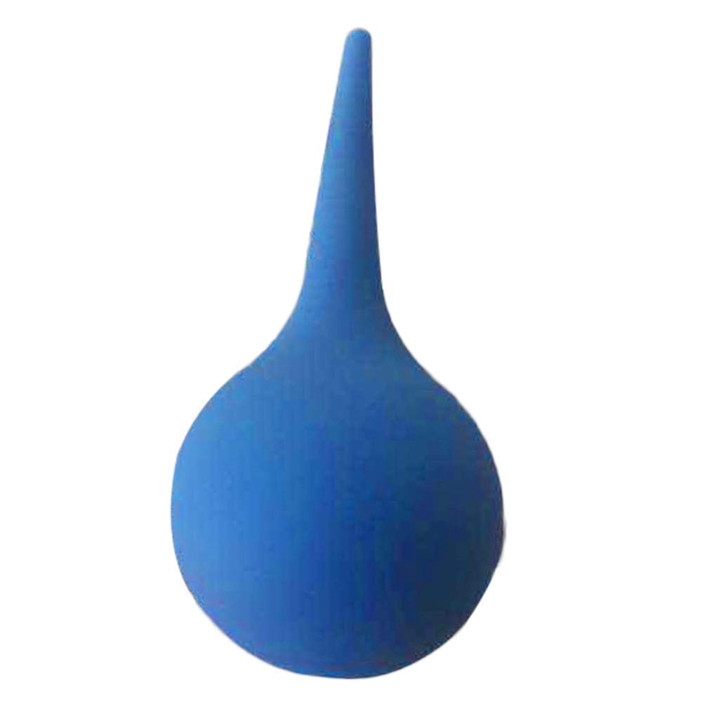 90ml Rubber Cleaning Ball, Ear Cleaner, Earwax Remover, Bulb Syringe for Babies, Ear Syringe Bulb Ear Washing Rubber, Reusable Baby Ear Wax Removal Tool (90ml, Blue)
