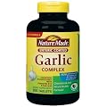 Nature Made Garlic Complex with Vitamin B6, Vitamin B12 and Folic Acid - 300 Enteric Tablets