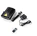 Lightahead LA-PK-RC06O Remote Controlled LED Projector Strobe Flash Holographic Disco Party Lighting, Mini Portable Voice-Activated Version with Tripod, 6 Patterns