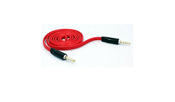 Blackberry Priv Compatible Red Flat Aux 