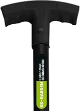 KKTECH Heavy Duty Half Moon Lawn Edger Tool Carbon Steel Garden Edging Knife view 2