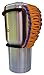 Frijid Parahandle - Paracord Handle for 30 oz Stainless Steel Tumblers such as YETI, RTIC, ORCA, SIC, etc. (Orange and Blue)