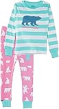 Hatley Little Girls' Polar Bear Girl 