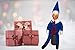 Trump On a Stump Stuffed Stereotypes Donald Trump Doll Plush Novelty Gag Gift | Funny Talking Collectible Toy w/ 8 Phrases | Hilarious Political Prank | Liberal and Conservative