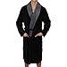 Regency New York Luxurious Men's & Womens Hooded Robe & Shawl Collar Soft Fleece Bathrobe Spa Robe