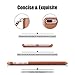iPhone 7 Plus Case, TUCCH iPhone 7 Plus Leather Case Premium PU Leather Magnetic Folio Flip Cover with [Kickstand][Card Slots] Wrist Strap Case, Brown