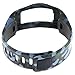 Henoda Replacement Wristband with Metal Clasps for Garmin Vivofit Bands, 3PCS Camouflage Pattern, Small