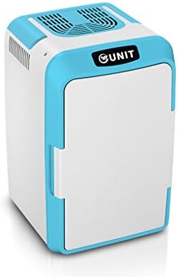 Portable 12L Mini Refrigerator Fridge Cooler Freezer And Warmer TG For Car Home Travel Camping Picnic25*25*41Cm,Blue