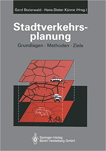 Stadtverkehrsplanung Grundlagen Methoden Ziele Amazon De Steierwald Gerd Kunne Hans Dieter Vogt Walter Bucher