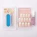 Kiss Everlasting French Nail Kit Medium Pearl Tip 28 Nails (6 Pack)
