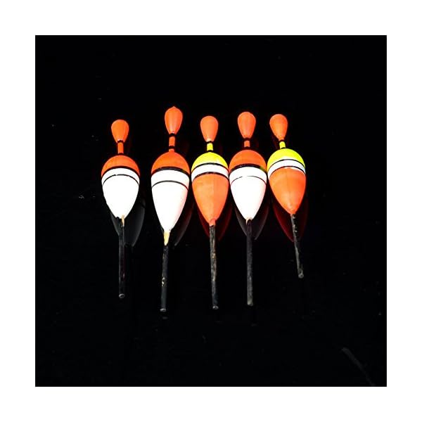 OKDEALS-Assorted-Sizes-Fishing-Floats-Bobbers-Slip-Drift-Tubes-Indicator-Box-15PCS
