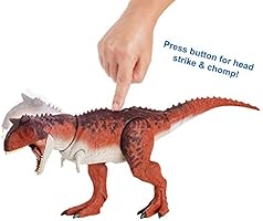 jurassic world action attack carnotaurus
