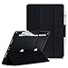FYY Case for iPad Pro 10.5, Smart Case Trifold Stand with Auto Sleep Wake Function, Long Apple Pencil Holder, Memo Slots for iPad Pro 10.5 (2017 Released) Black