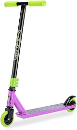 Xootz Toxic Stunt Scooter Purple 6+ Steel T-Bar 100mm Wheels Abec 7 view 4