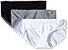 Hanes Ultimate Women's 3-Pack Smooth Tec Hipster Panties, White/Black/Grey Divine/Basic Black Stripe/White, 6