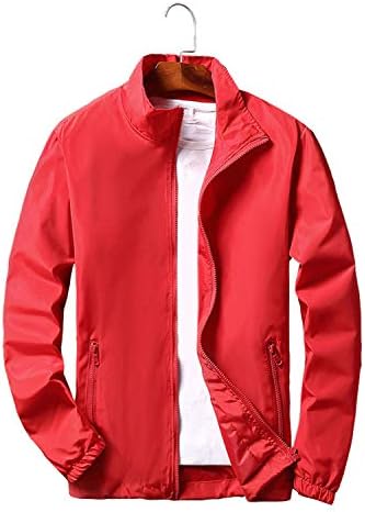 New Spring Autumn Men Jackets Long Sleeve Plus Size Men Coats 8 Colors