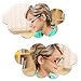 ACKLLR 12 Pieces Kids Eye Glasses Strap,with 12 Pair Silicone Ear Grip Holder,Adjustable Anti-slip Eyeglass Retainer Hooks for Sports Sunglasses Boys Girls