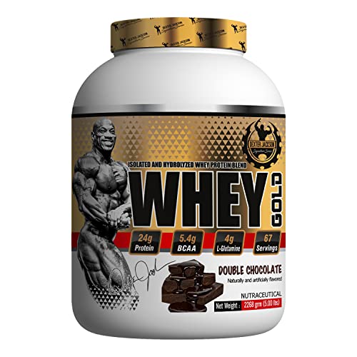 Dexter Jackson Gold Signature Series Whey Gold | Double Chocolate | 5 Lbs