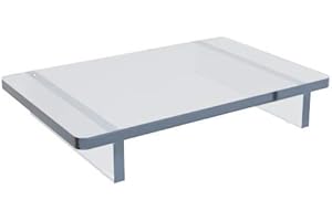 Azar Displays 515362 Acrylic Deluxe Riser Display 11.75"W x 2"H 1/2"